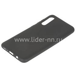 Задняя панель для Samsung Galaxy  A50/A30S/A50S Силикон матовый (черная)