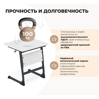 Комплект столешниц SHT-TT48 60x52 ЛДСП 16 мм
                        береза