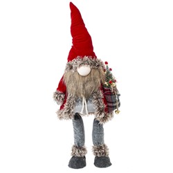 GAEM Игрушка набивная "Гном" с подсветкой (LR44x3), L28 W20 H68/49 см