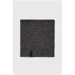 Komin męski z melanżowej dzianiny kolor szary