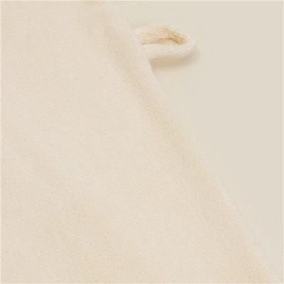 Халат махровый с капюшоном женский SL HOME: Basic "Айвори", р-р M, 100% хл, 420 г/м2