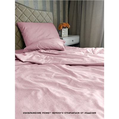 “Акция Простыня на резинке Льняные мотивы “Пион”100% Хлопок