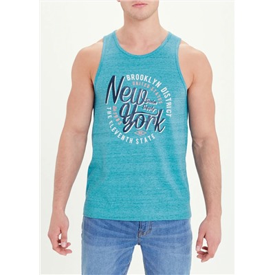 New York Print Vest