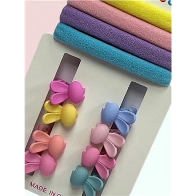 Набор детский аксессуаров для волос 12 предметов Арт НД13 тип 1