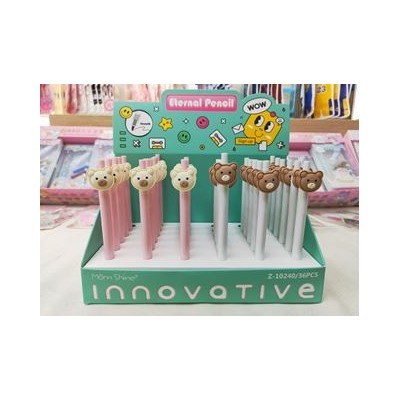 Вечный карандаш "Tai Tai Bear", mix, шоу-бокс 36 шт.