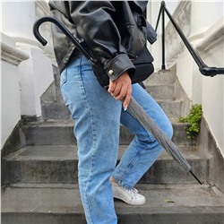 L065-2244 PowStripe (Гусиная лапка) Зонт женский трость автомат Fulton