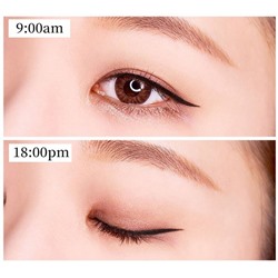 Стойкая подводка-фломастер в блестящем футляре QIC Waterproof Eyeliner