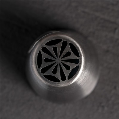 Насадка кондитерская «Тюльпан летний», d=3.7 см, выход 2 см, нержавеющая сталь