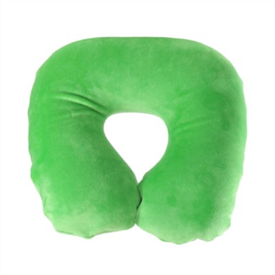 Антистрессовая подушка Турист (для шеи) велюр (арт.14аств01ив)