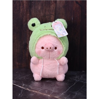 Мягкая игрушка "Pig masquerade", green, 30 см