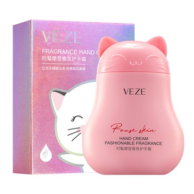 Крем для рук с экстрактом клубники и бергамота Veze Fashionable And Moisten Hand Cream, 60гр