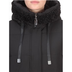 2197-2 BLACK Пальто зимнее женское OLAYEETE (200 гр. холлофайбера)