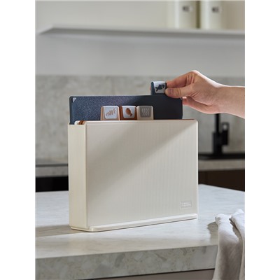 Набор из 4-х разделочных досок с держателем Cut&Store