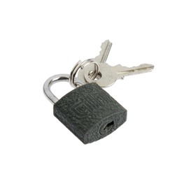 Замок навесной, тип 10, 20×35 мм, 2 ключа