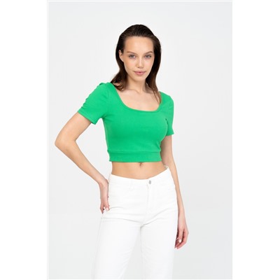 Джемпер женский 22-386L8-29 яр. зеленый