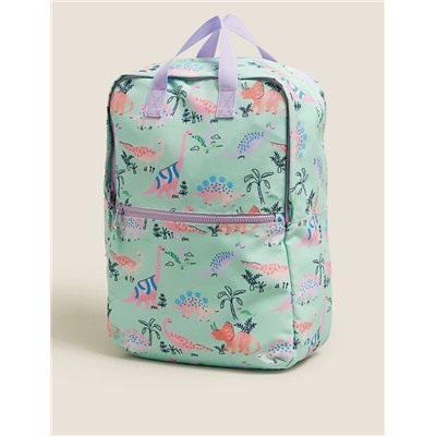 Kids' Water Repellent Dinosaur School Backpack