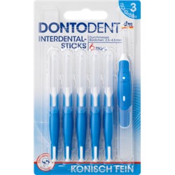 DONTODENT Межзубные ёршики blau 2,5-4,5 ISO 3, 6 шт