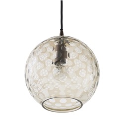 Светильник подвесной Mystic Aura, Ø22 см, коричневый