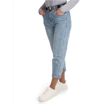 10071 BLUE Джинсы женские AMG JEANS (98% хлопок, 2% лайкра)