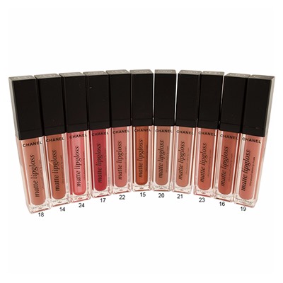 Блеск для губ C Matte Lipgloss Ultra Smooth Matte Lip Cream (упаковка 12 шт)