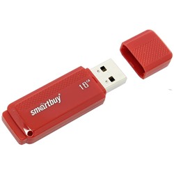 Память Smart Buy "Dock"  16GB, USB 2.0 Flash Drive, красный