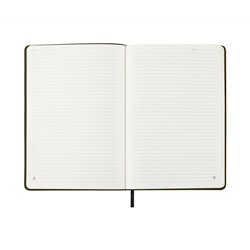 Записная книжка А5 80л. ЛАЙТ, кожзам, Greenwich Line "Future. New world", с резинкой, тиснение фольгой, блок в линию