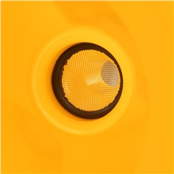 Воронка пластиковая 135 мм с металлическим ситом, гибким наконечником и непроливайкой Denzel