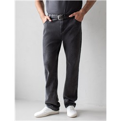 Брюки из плотного денима с эластаном