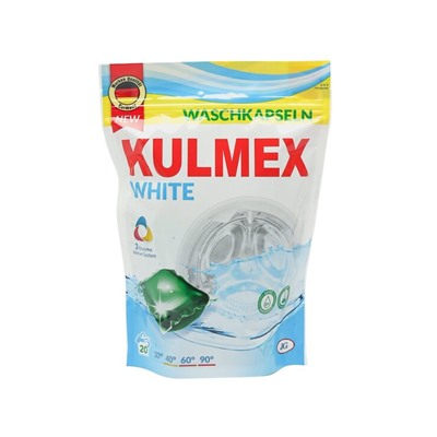 Капсулы д/стирки KULMEX Universal/ White (Laundry gel caps) 20шт*20г