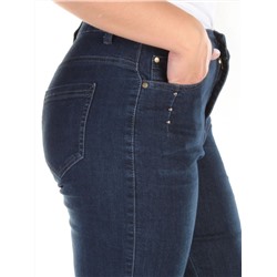6629 DK. BLUE Джинсы зауженные женские ZAL