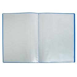 Папка А4, 30 прозрачных файлов, 400 мкм, МИКС