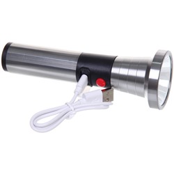 Фонарь ручной 4 режима 1LED, аккумуляторная батарея 800mAh USB 746