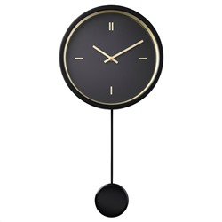 STURSK, Wanduhr, schwarz,, 26 cm
