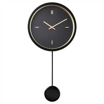 STURSK, Wanduhr, schwarz,, 26 cm