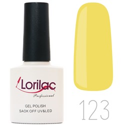 Гель лак Lorilac Professional № 123 10 ml
