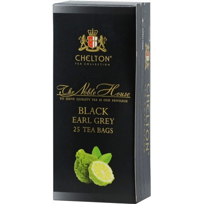 CHELTON. Благородный дом. Earl Grey 50 гр. карт.пачка, 25 пак.