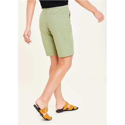 Chino Knee Length Bermuda Shorts
