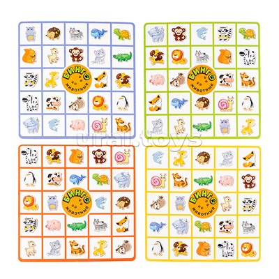 Игра настольная "Бинго. Животные"