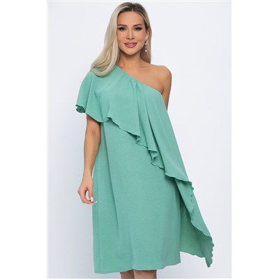 Платье Шардоне (серо-зеленое) П13770-36М