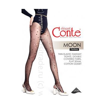 Колготки женские Fantasy Moon Conte Дроп