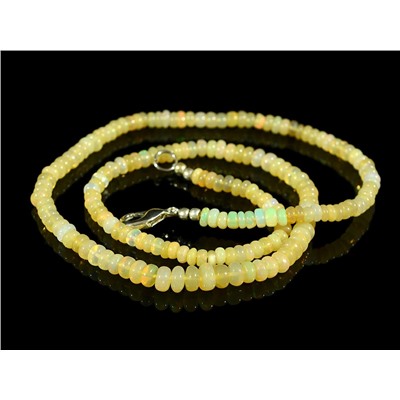 Бусы из Опала рондель 5-7мм, 48см, 11,4г