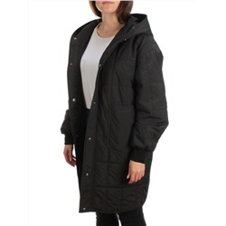 22332 BLACK Куртка демисезонная женская (50 гр. синтепон)