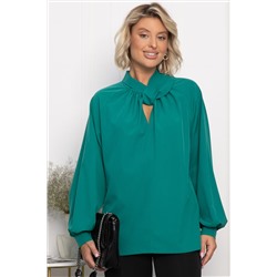 Блуза Юрмала (изумруд) Б14268-30М