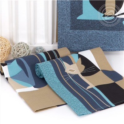 Набор из 3-х кухонных полотенец Грация