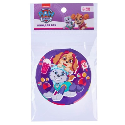 Тени для девочки PAW PATROL  "Эверест" 4 цвета по 1,3 гр, аппликатор