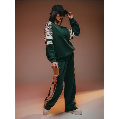 Костюм Хлоя изумруд Лт