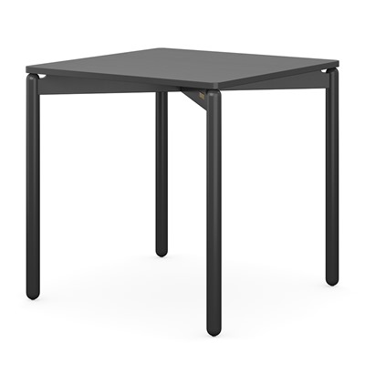 Стол обеденный Saga, 75х75 см, темно-серый