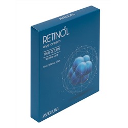 AVELIUM Крем для кожи вокруг глаз с ретинолом / Retinol Eye Cream Time Return Wrinkle Care, 15 мл x 3 шт.
