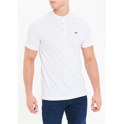 Grandad Collar T-Shirt