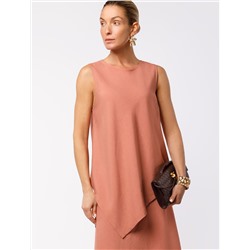 Удлиненный топ из плотного лиоцелла